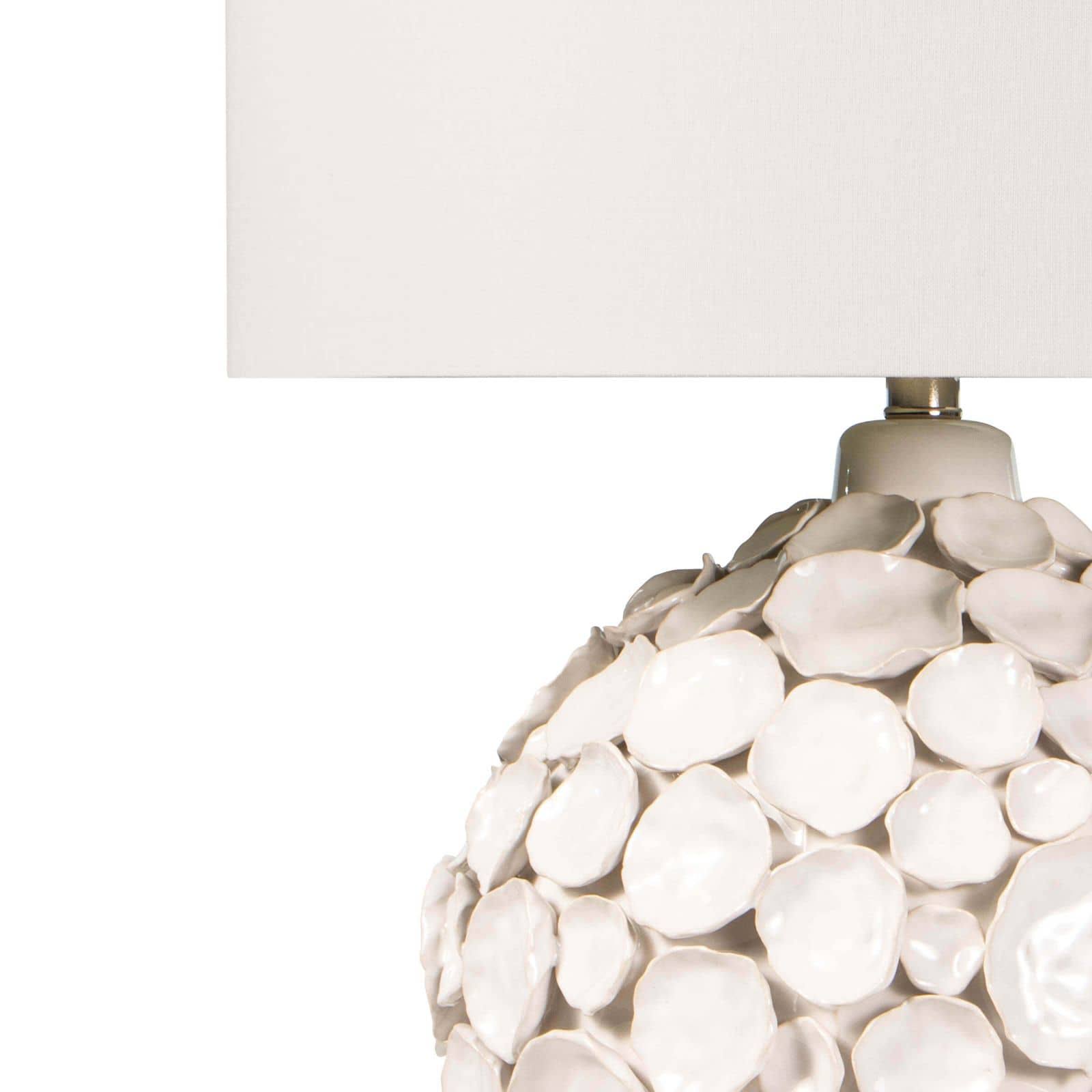 Regina Andrew Lucia Ceramic Table Lamp, White