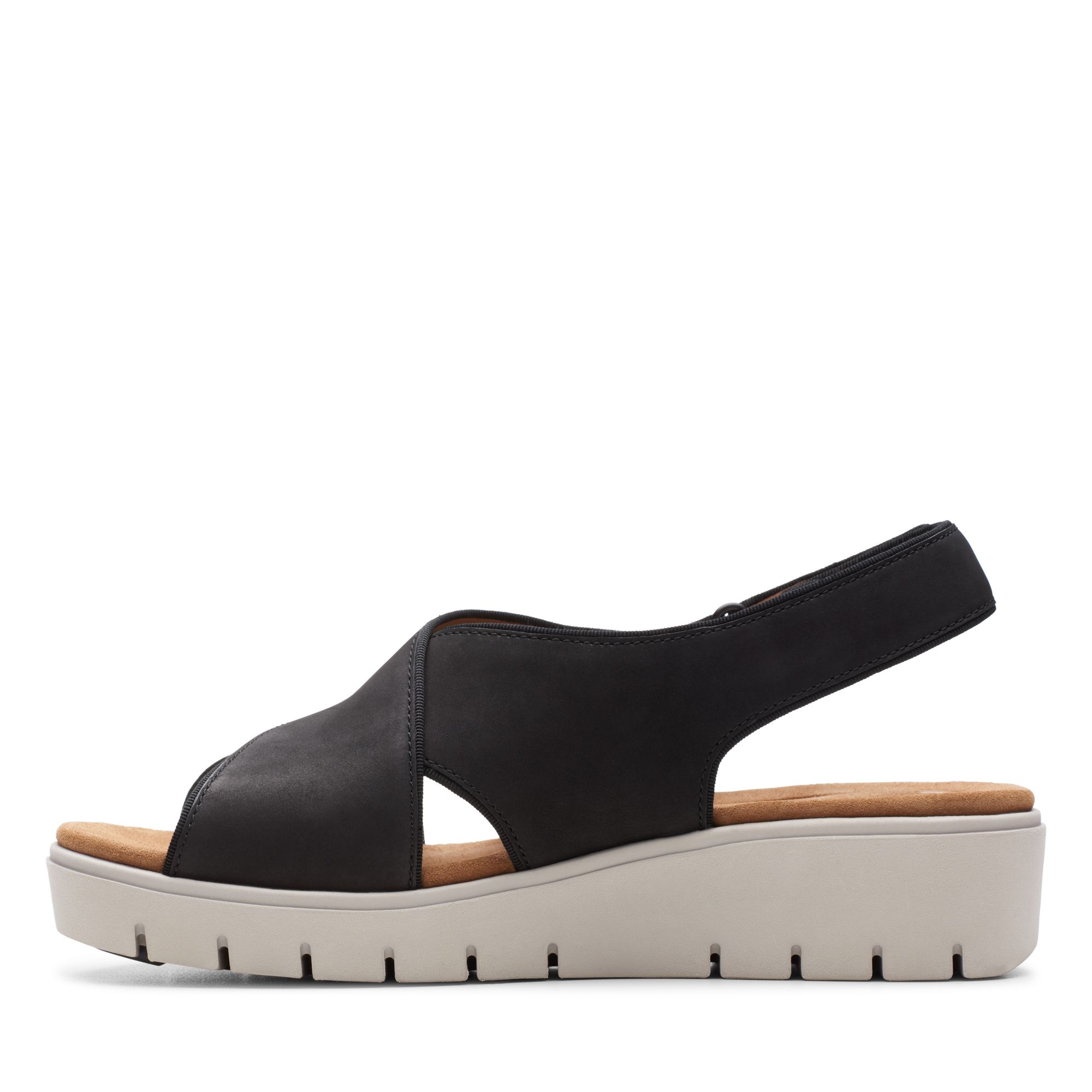 Women Sandals Un Karely Sun Black Nubuck