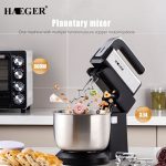 HAEGER Planetary Mixer Stand Mixer 2 in 1 Food Processors Hand Mixer Electric Mixer with Bowl