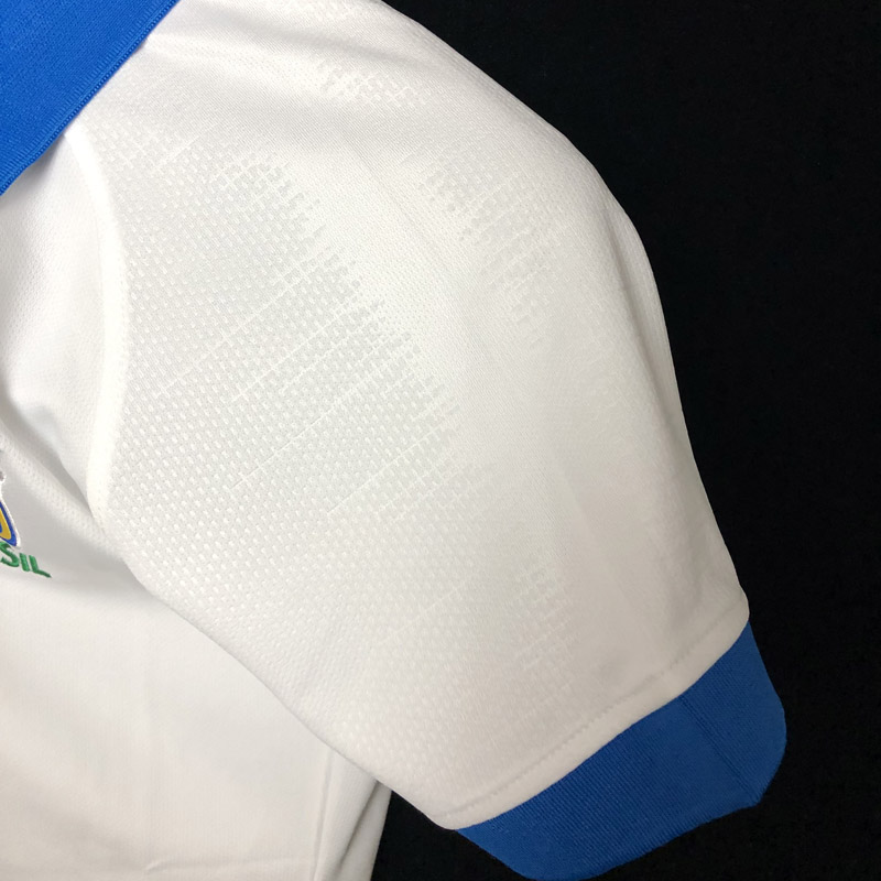2019 Brazil Away White Women Soccer Jersey