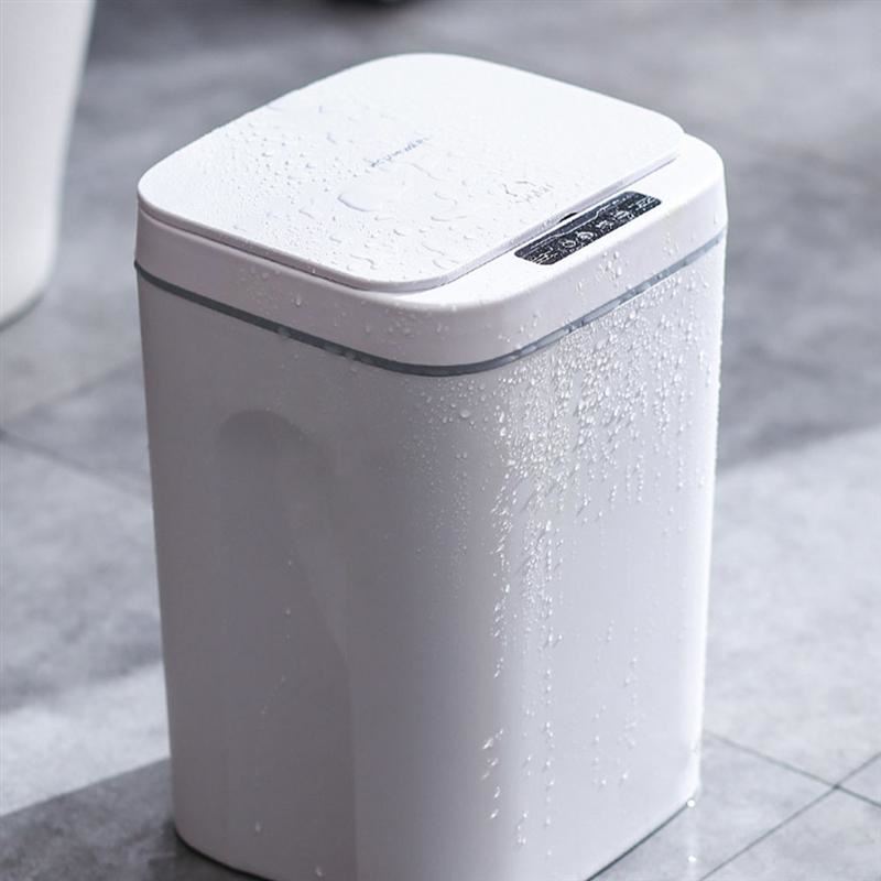 Trash Bin Kitchen Household USB Charging Smart Trash Can Automatic Induction Dustbin With Lid