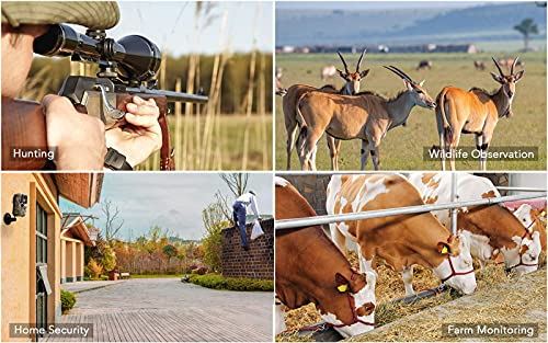 WiFi Trail Camera, usogood 24MP 1296P Game Cameras with IR Night Vision Motion