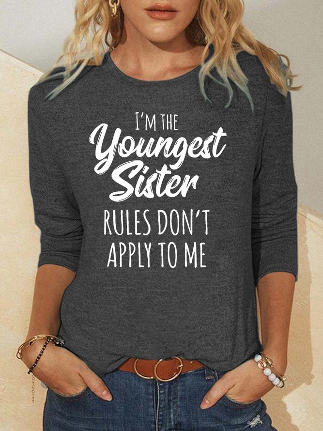Funny Sister Casual s & Tops