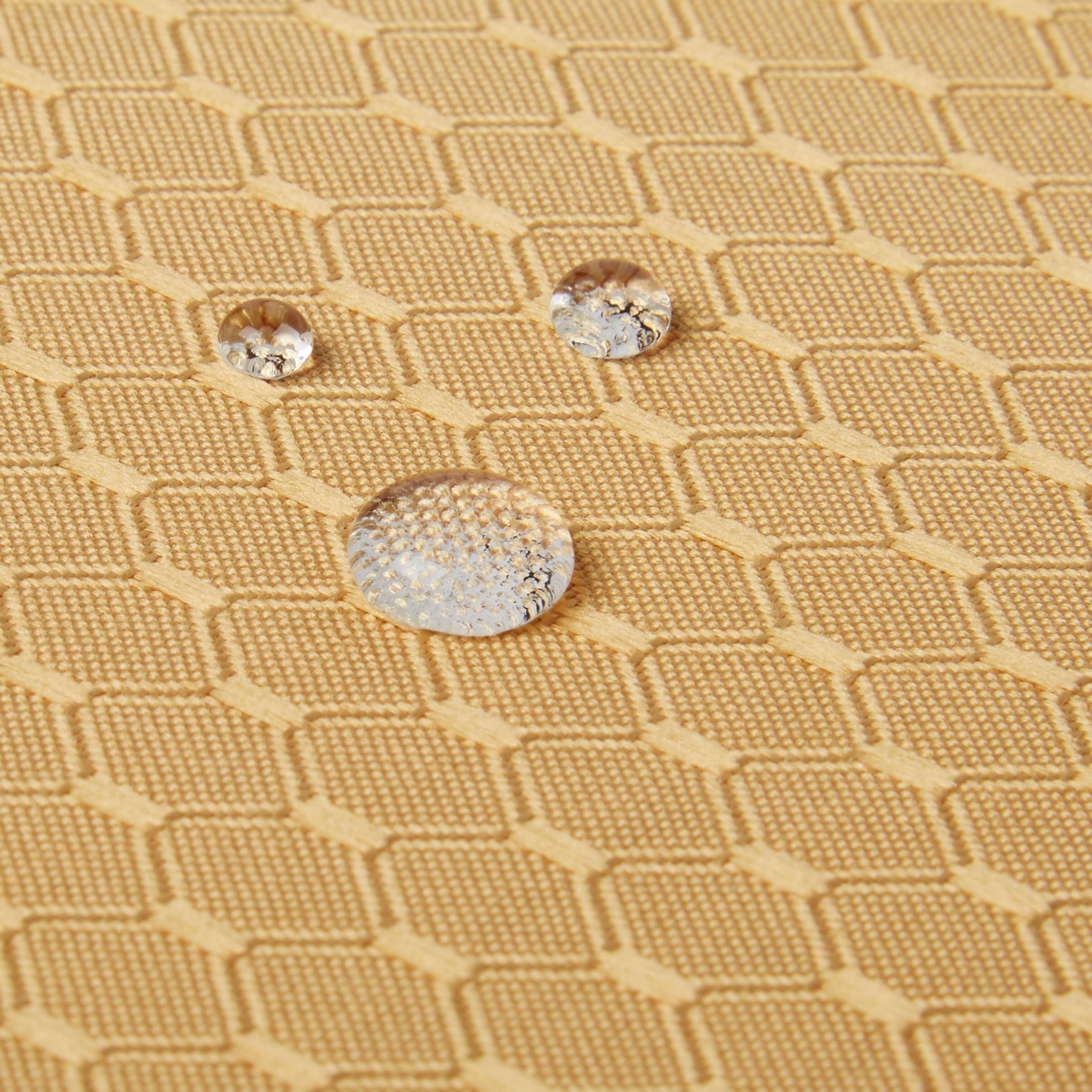 Town Country Living McKenna Tablecloth, 60x22x 144x22 - Dijon