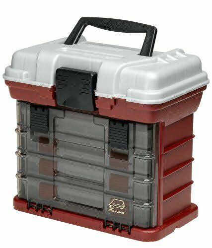 Plano New Full Tackle Tool Box 4 Drawer Boxes for More Loaded Lures and Baits Hooks