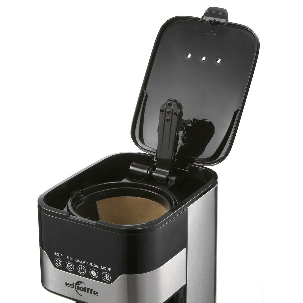 Smart Programmable Drip Coffee Machine with Glass Pot
