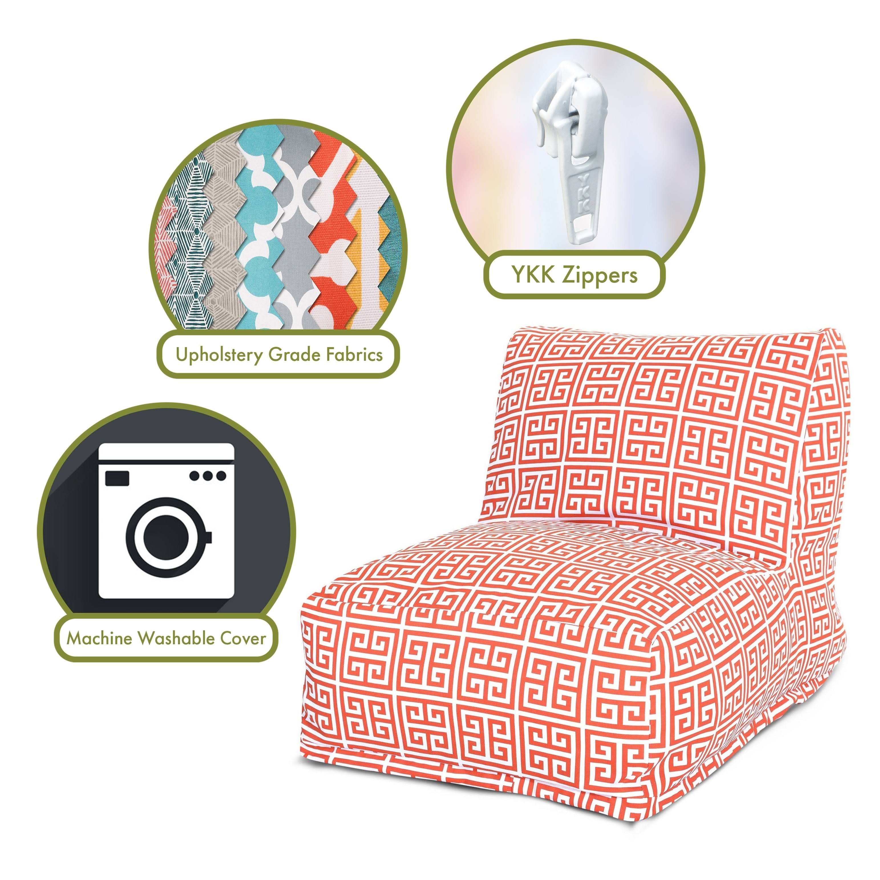 Majestic Home Goods Citrus Towers Bean Bag Chair Lounger