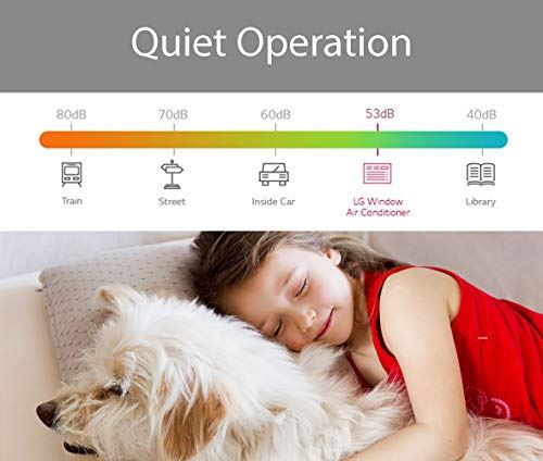 LG 12,000 BTU 115V Window-Mounted Air Conditioner with Remote Control