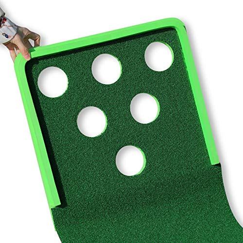 SPRAWL Golf Practice Green 11.5 Feet Golf Putting Mat Barkyard Game