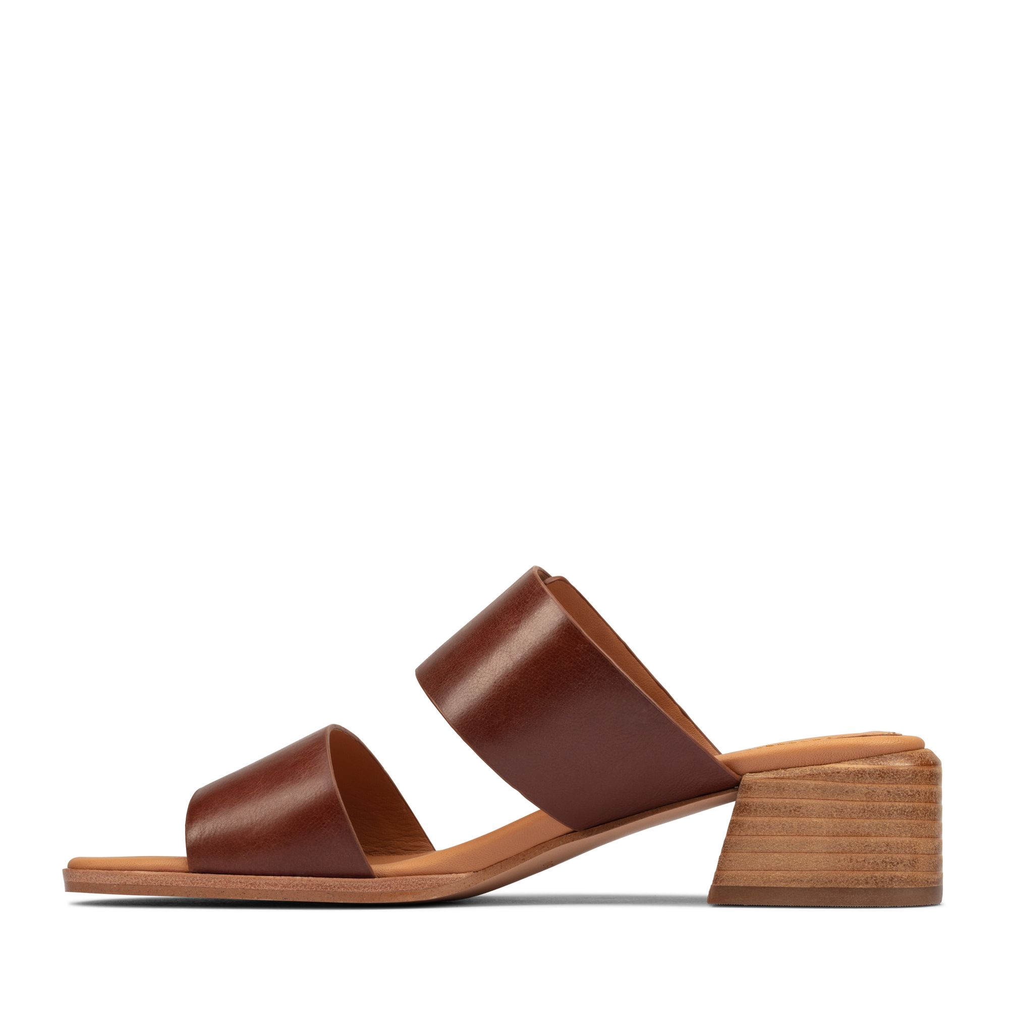 Women Sandals Landra 35 Mule Dark Tan Lea