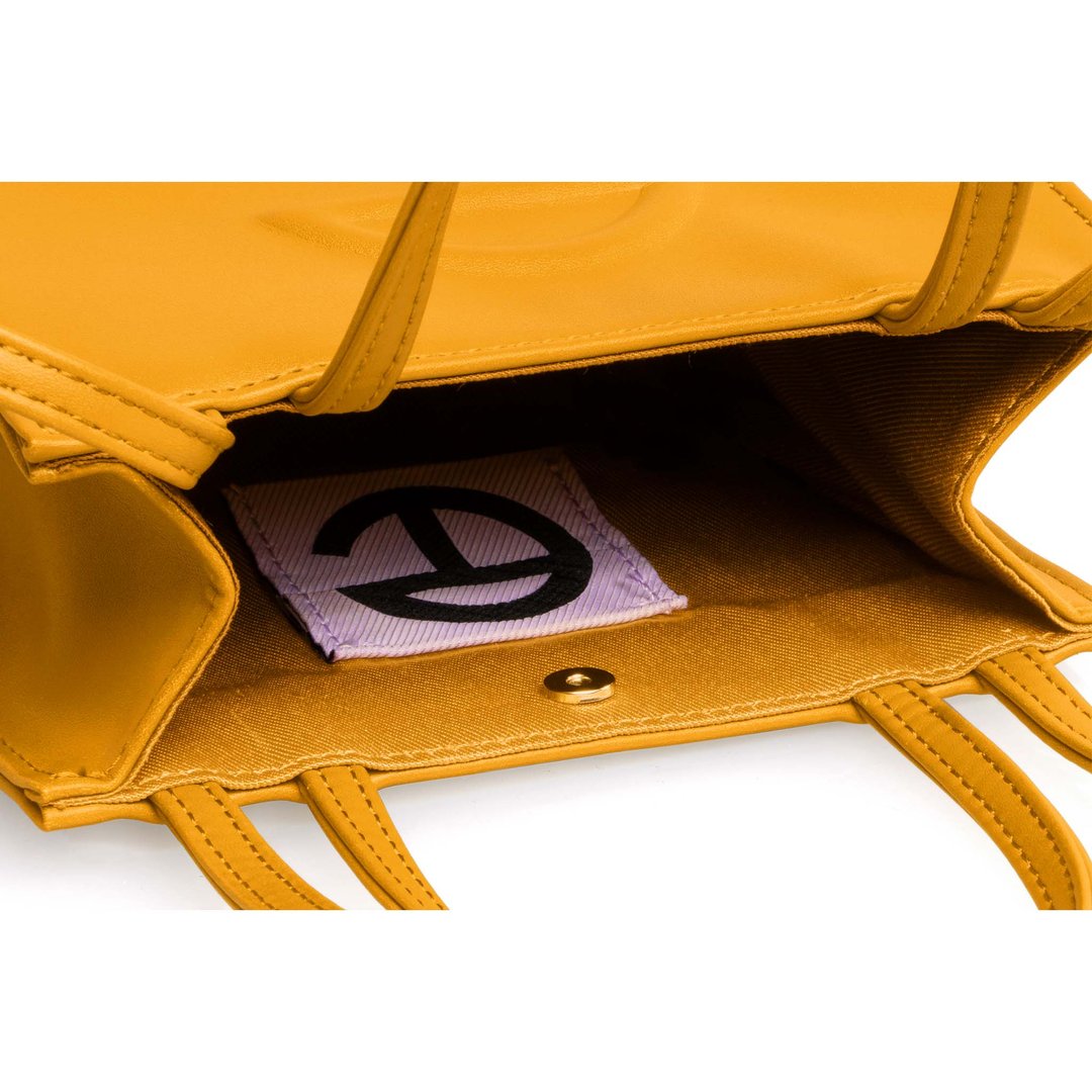 Small Mustard Shopping Bag