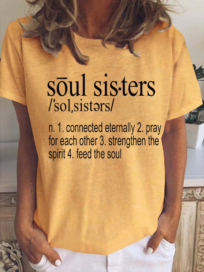 Soul Sisters Gift for her Casual Shirts & Tops