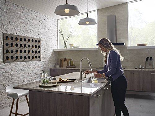 Moen S3947SRS Modern Deck Mounted Kitchen Soap Dispenser