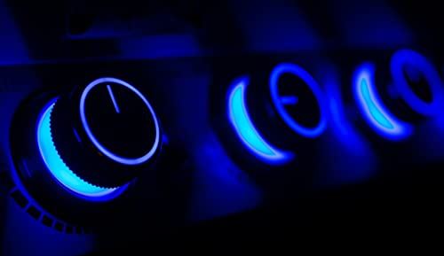 Monument Grills Larger 4-Burner Propane Gas Grill Stainless Steel Heavy-Duty Cabinet Style with LED Controls & Side Burner