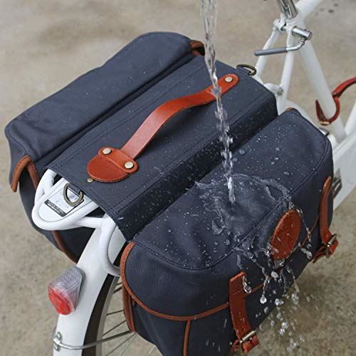 Bicycle Bike Rear Seat Carrier Bag Cycling Double Pannier Bag Pack
