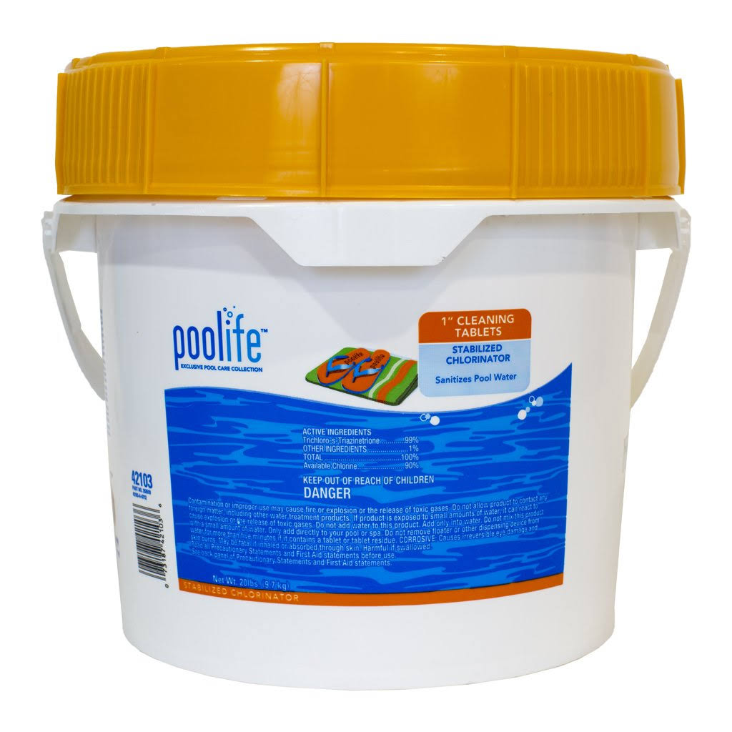 Poolife 1x22 Cleaning Tablets 20 lbs 42103