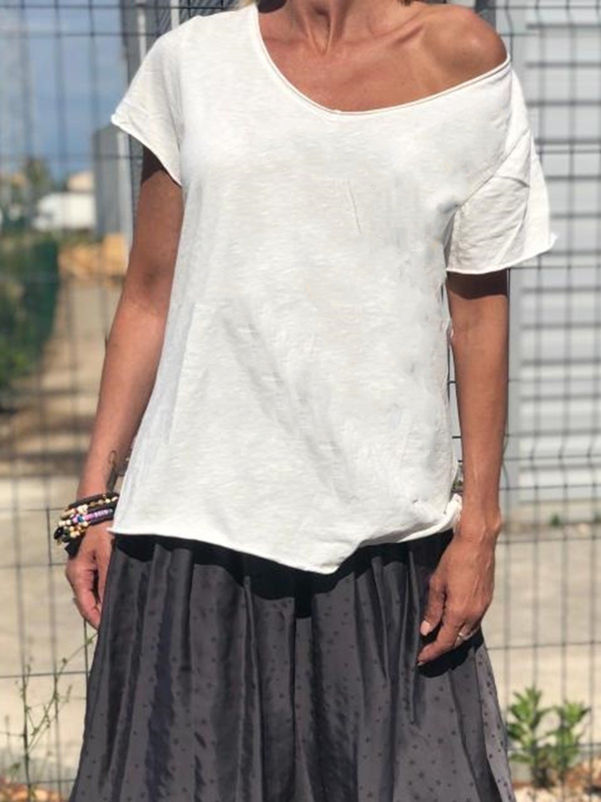 Summer Casual Tops Tunic T Shirt