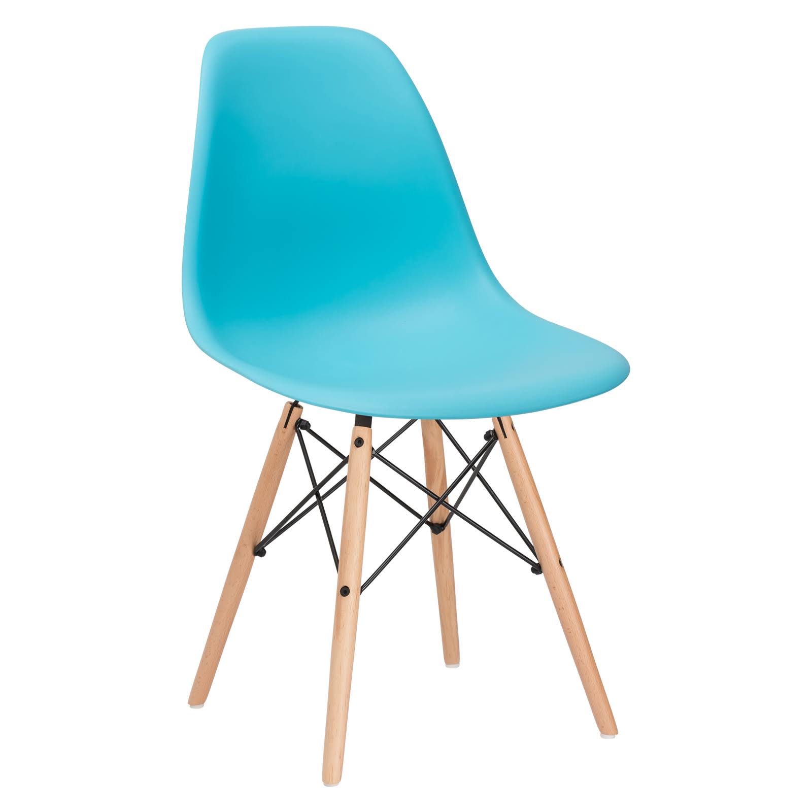 Edgemod Vortex Side Chair - Set of 2, Aqua