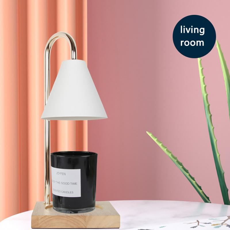 reative Aromatherapy Lamp Candle Fragrance Melting Candle Lamp Bedside Bedroom