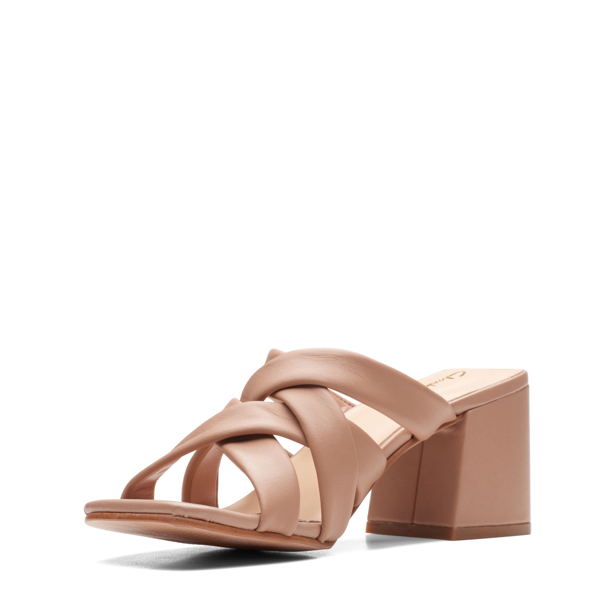 Women Sandals Sheer65 Step Praline Leather