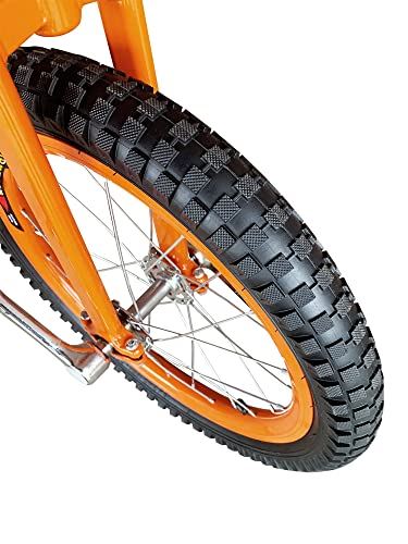20��� Freestyle Unicycle �C Tubular Oval Steel, Complete Set, Wide Double Aluminum