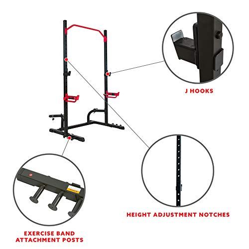 Sunny Health & Fitness Power Zone Squat Stand