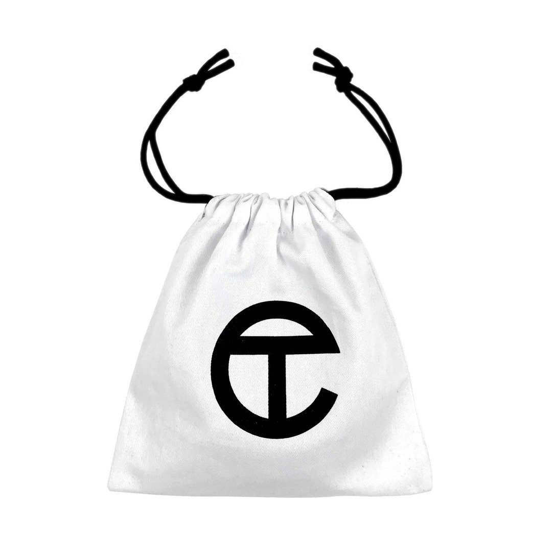 Logo Belt - Silver/White