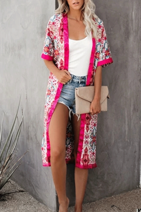 Summer Casual Short-Sleeved Cardigan