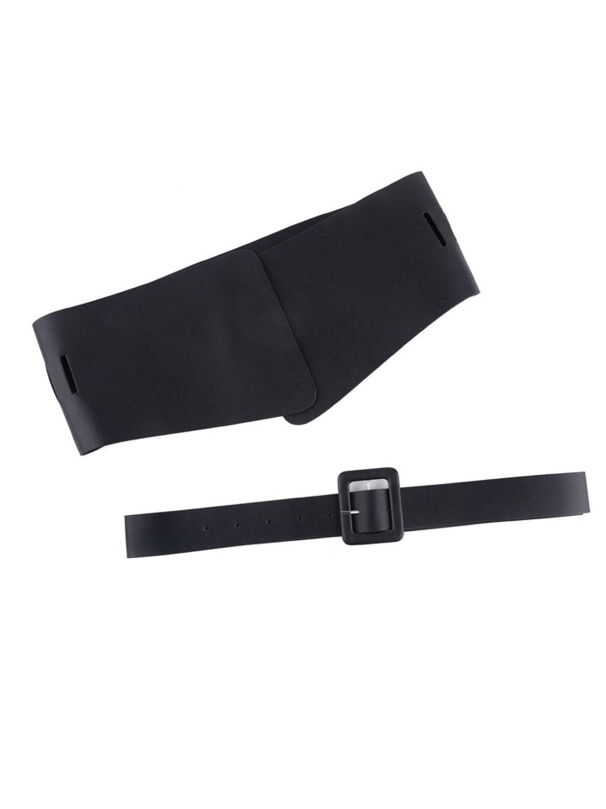Black Daily PU Belt