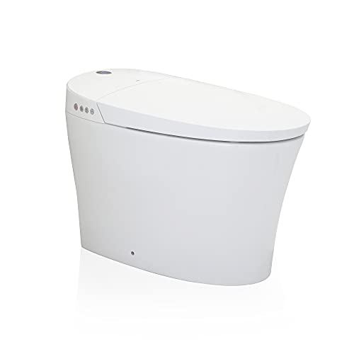 One-Piece Intelligent Toilet with Integrated Bidet & Remote Control