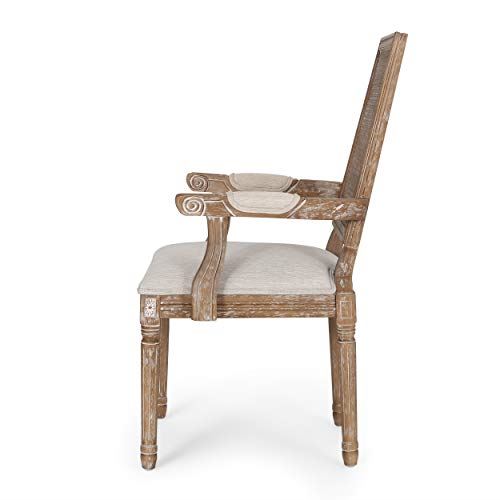 Home Maria DINING CHAIR SETS, Beige + Natural
