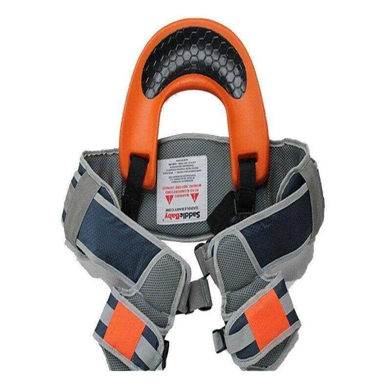 Hands-Free Shoulder Carrier with Ankle Straps and Cushioned Hip Seat Nylon Child