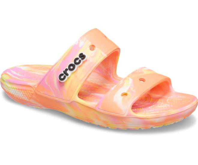 Classic Crocs Marbled Sandal