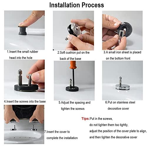 Thicken Toilet Seat, Wide Choice of Slow Close Toilet Seats, Strong Chrome