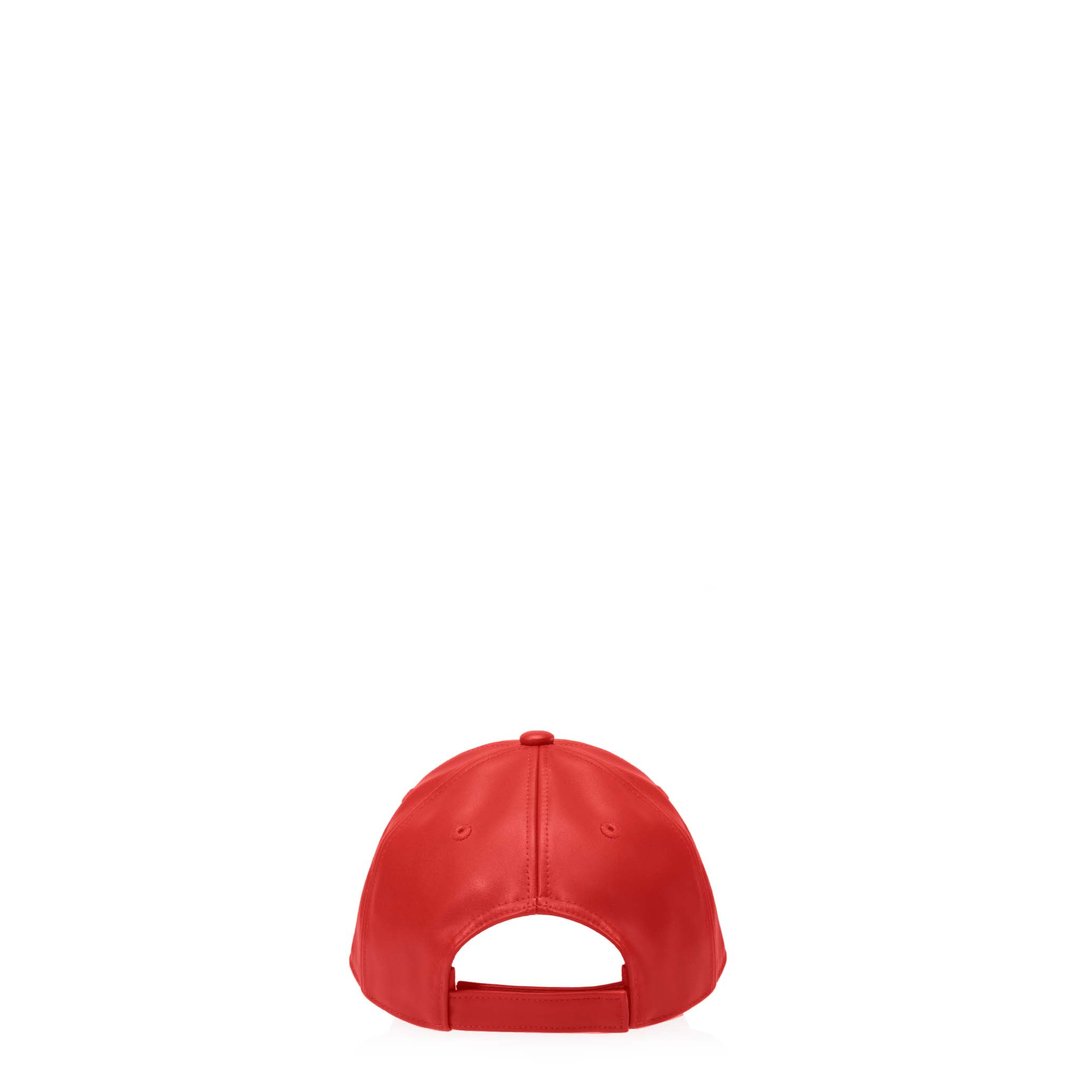 Logo Embossed Hat - Red