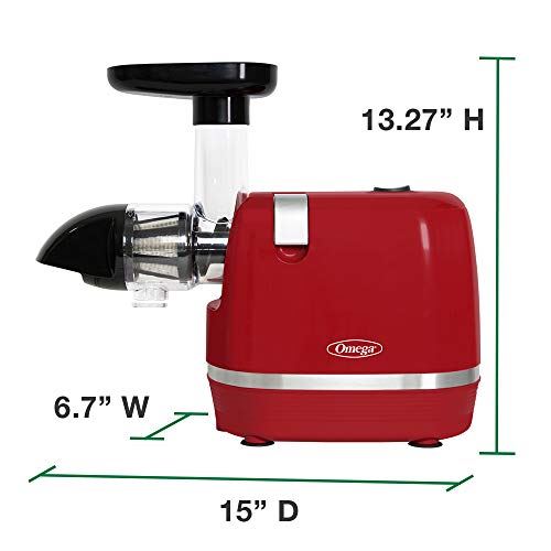 Omega H3000RED Juicer Cold Press