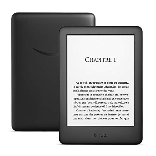 Kindle, maintenant avec un éclairage frontal intégré - Avec publicités, Noir