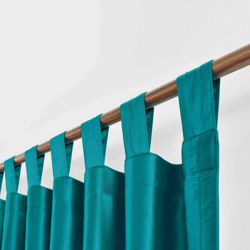 CUSTOM Lao Hang Zhou Peacock Polyester Cotton Thermal Insulated Curtain