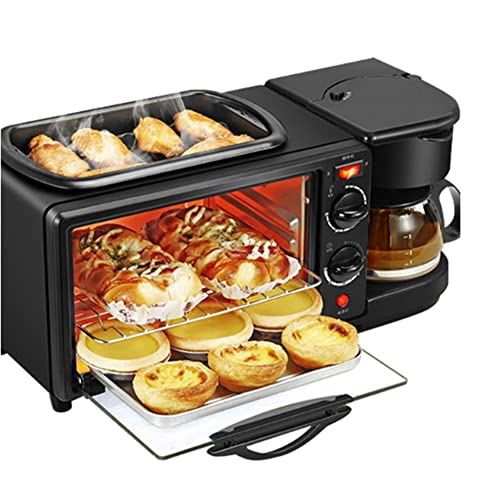 Breakfast Station Multifunctional, Griddle with Glass Lid Breakfasts Center Stations