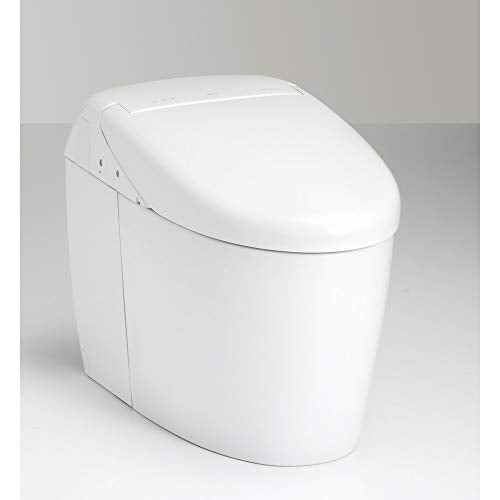 Toilet with Intergeated Bidet Seat and EWATER White-MS988CUMFG