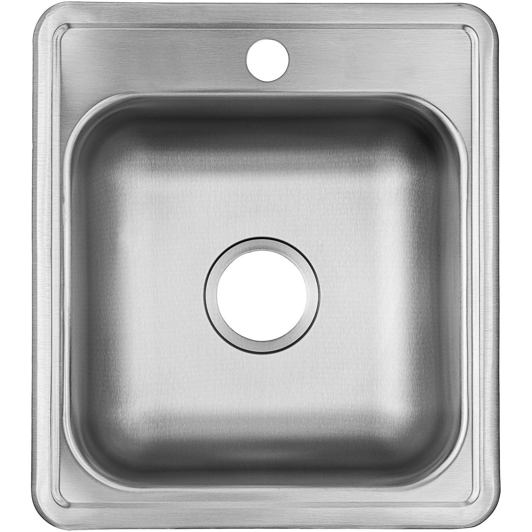 PROFLO PFSR171961 Bealeton 17x22 Drop in Single Basin Stainless - Stainless Steel