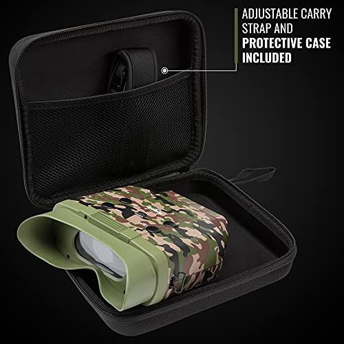 Hike Crew Camouflage Digital Night Vision Binoculars, Capture HD Photos & Videos