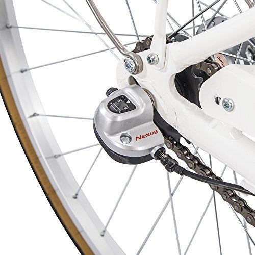 700c RMX Women��s 3-Speed Commuter Bike, 17��� Aluminum Frame, White