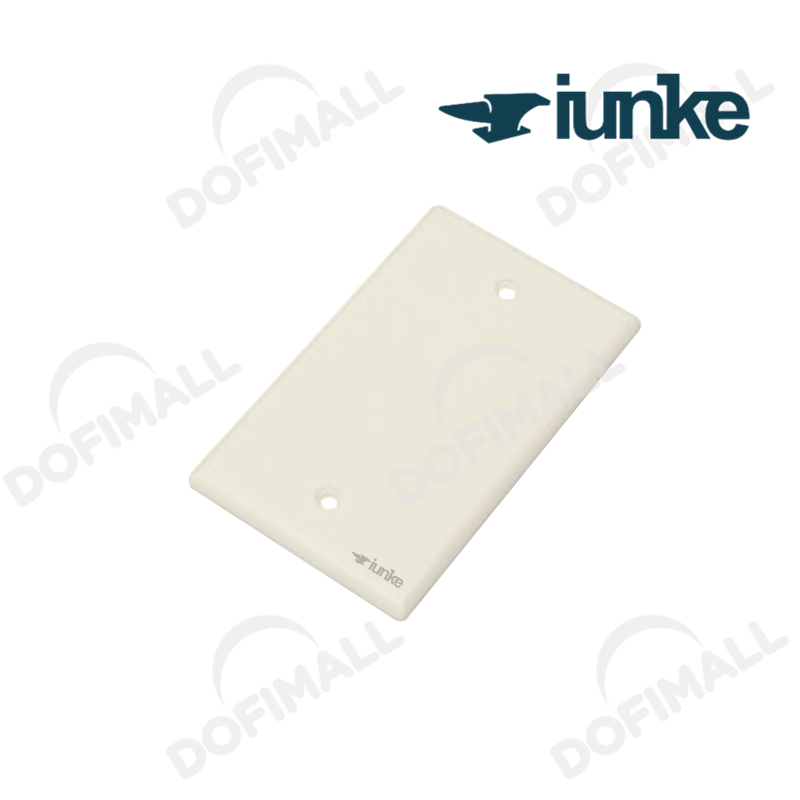 TAPA CIEGA SENCILLA COLOR MARFIL