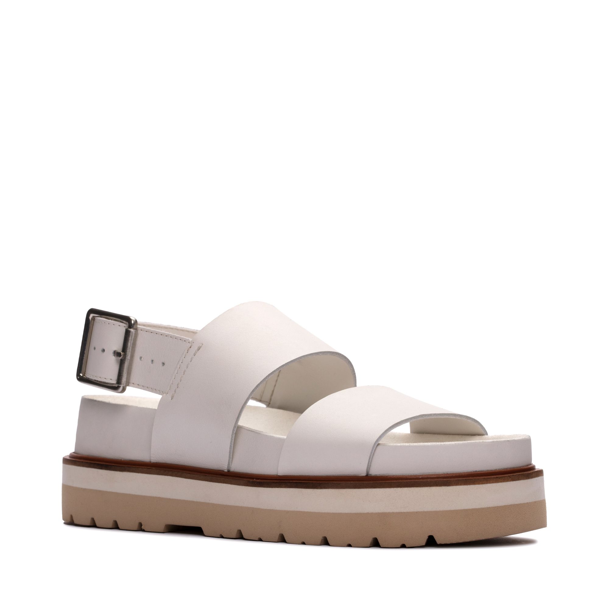 Women Sandals Orianna Strap White Leather