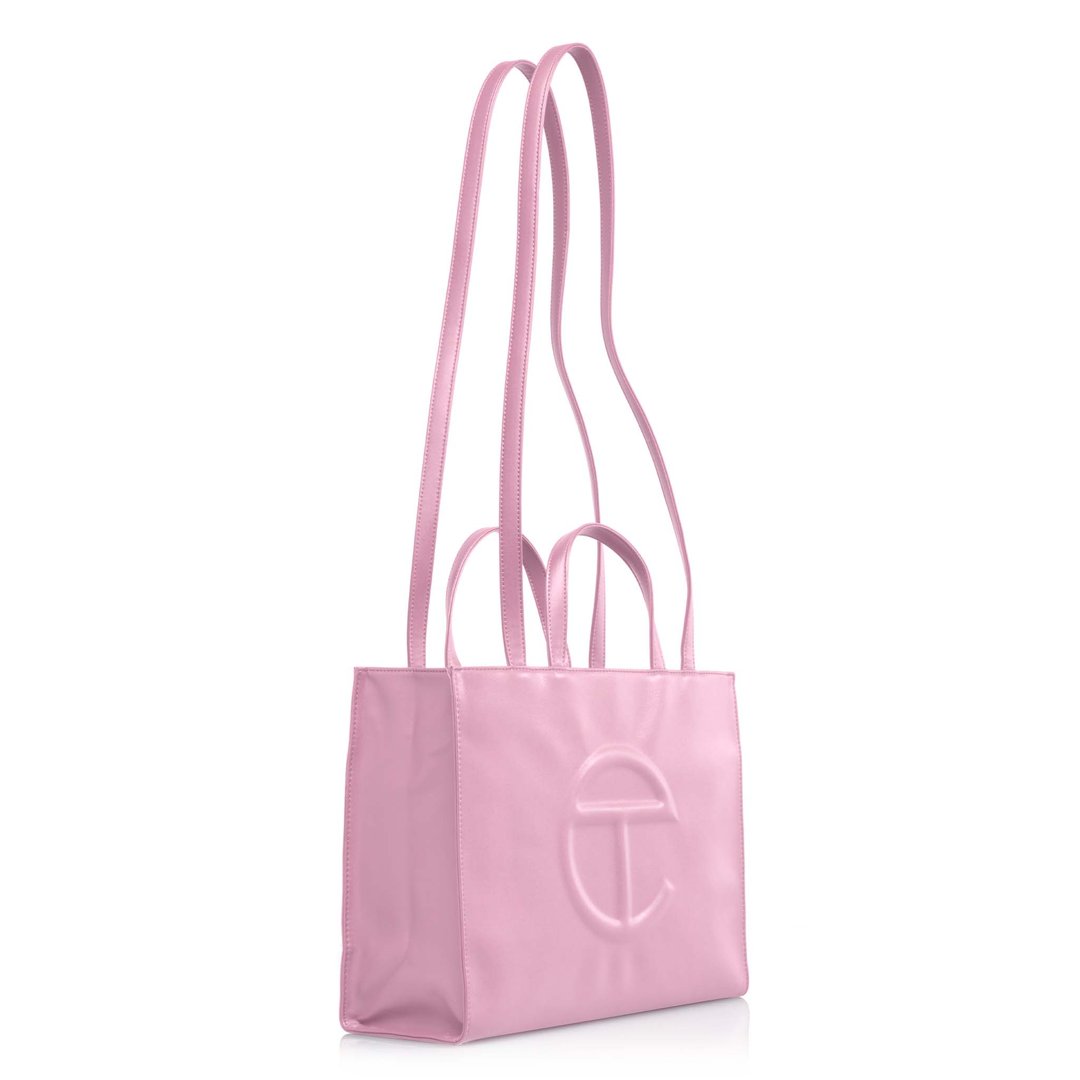 Medium Bubblegum Pink Shopping Bag