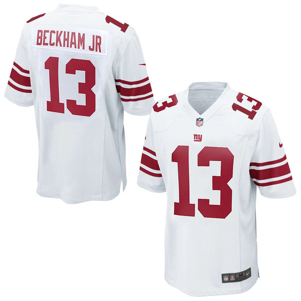 Odell Beckham Jr New York Giants Nike Game Jersey – White