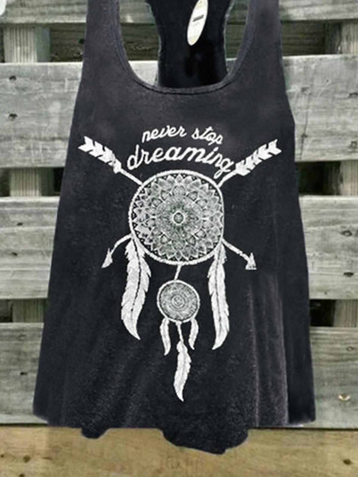 White-Black Cotton Casual Vests