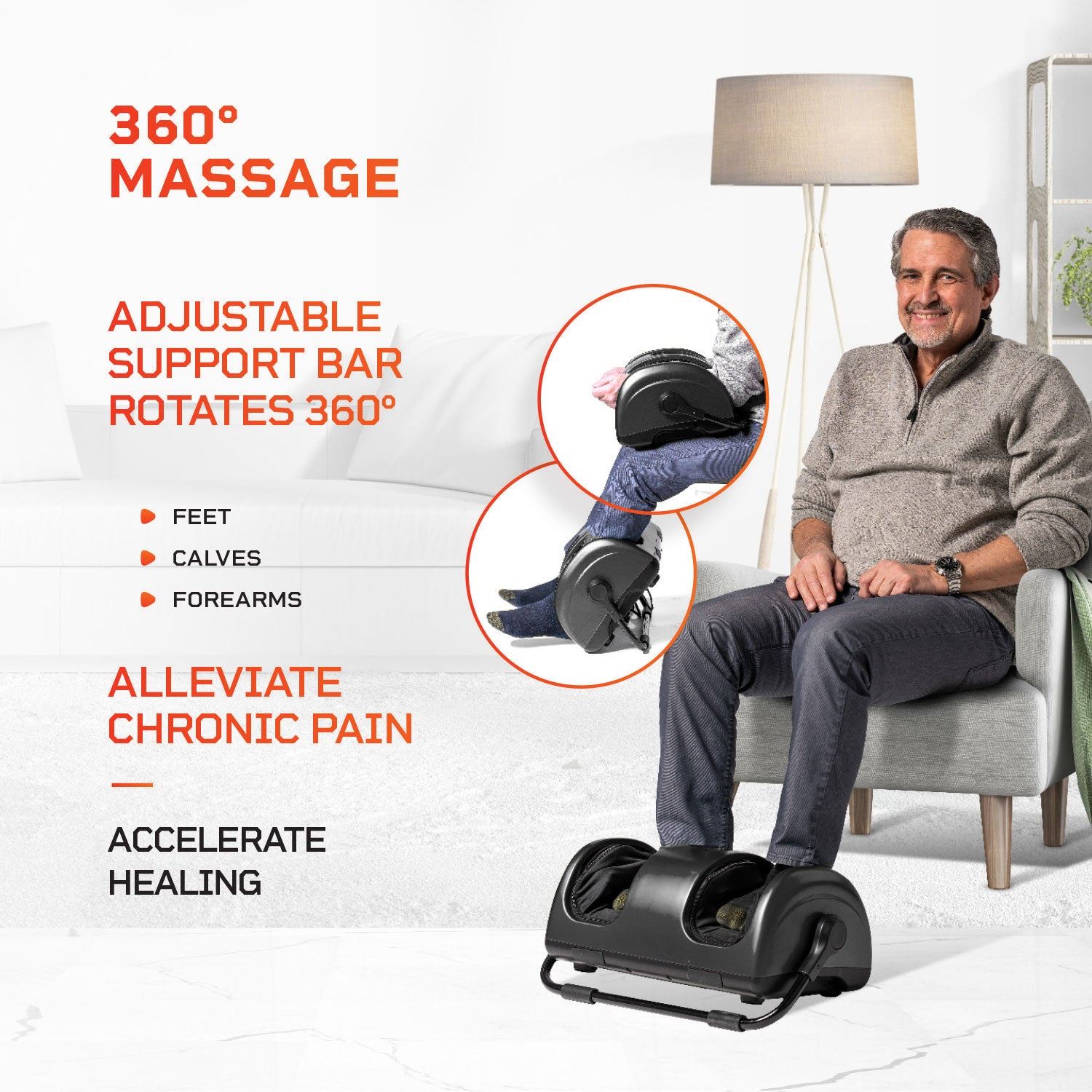 RelaxaTilt X Foot Massager