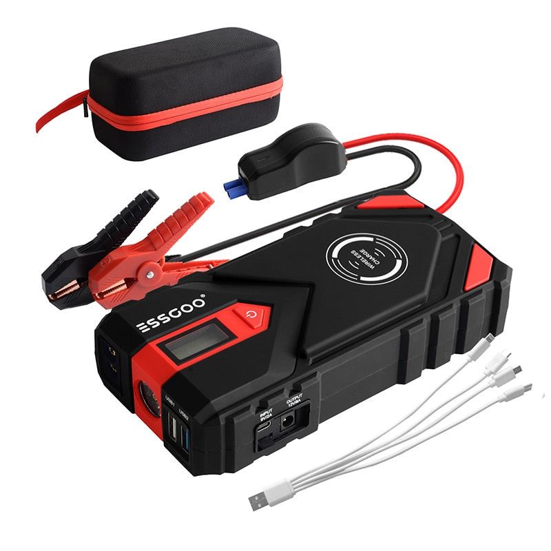 ESSGOO Car Jump Starter Power Bank 20000mAh 12V Starting device